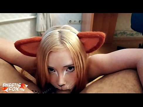 ❤️ Kitsune anameza mboo na kumeza mdomoni Ponografia kali